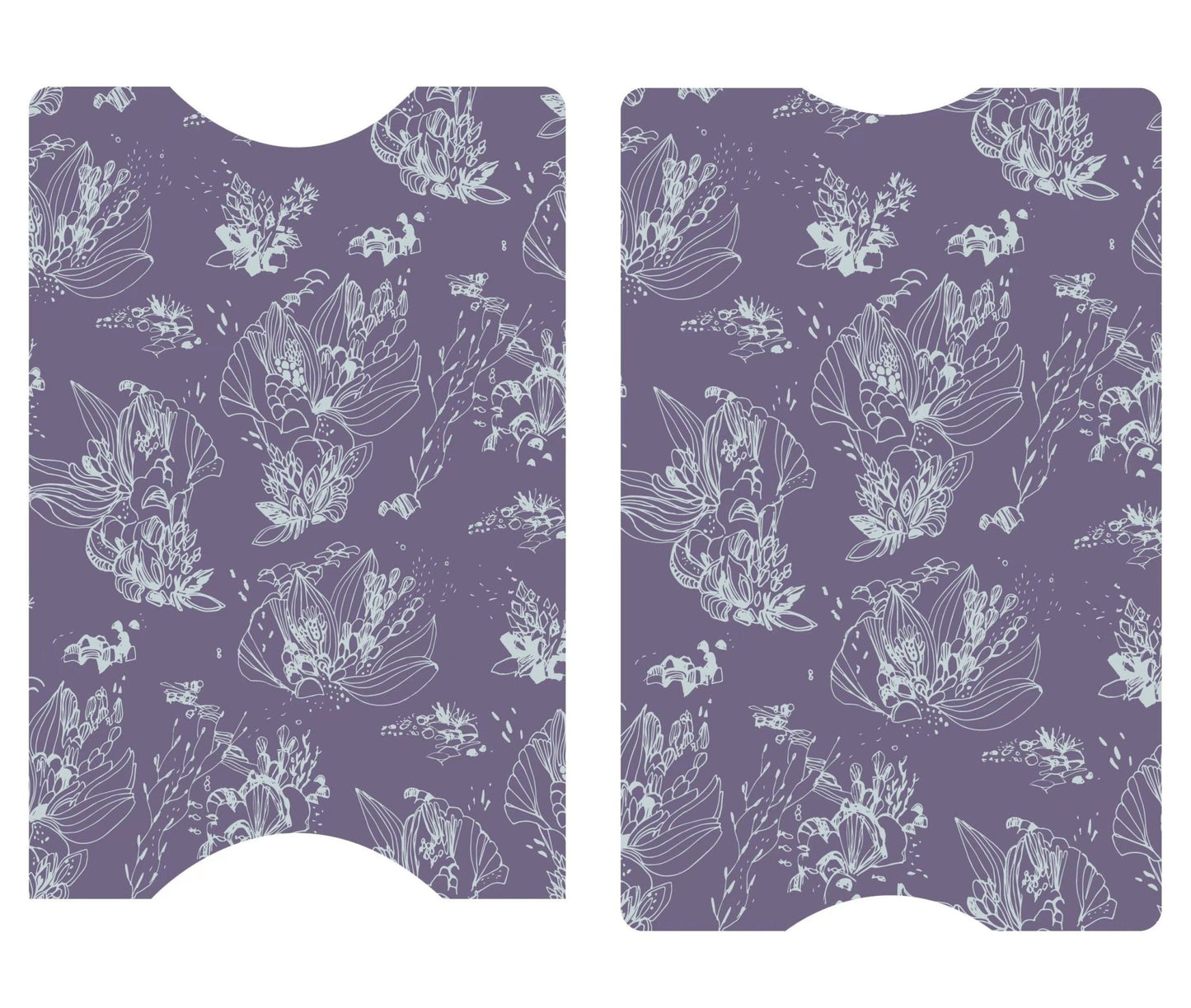 The Floral Backgrounds Cover Cards - The Cover Card