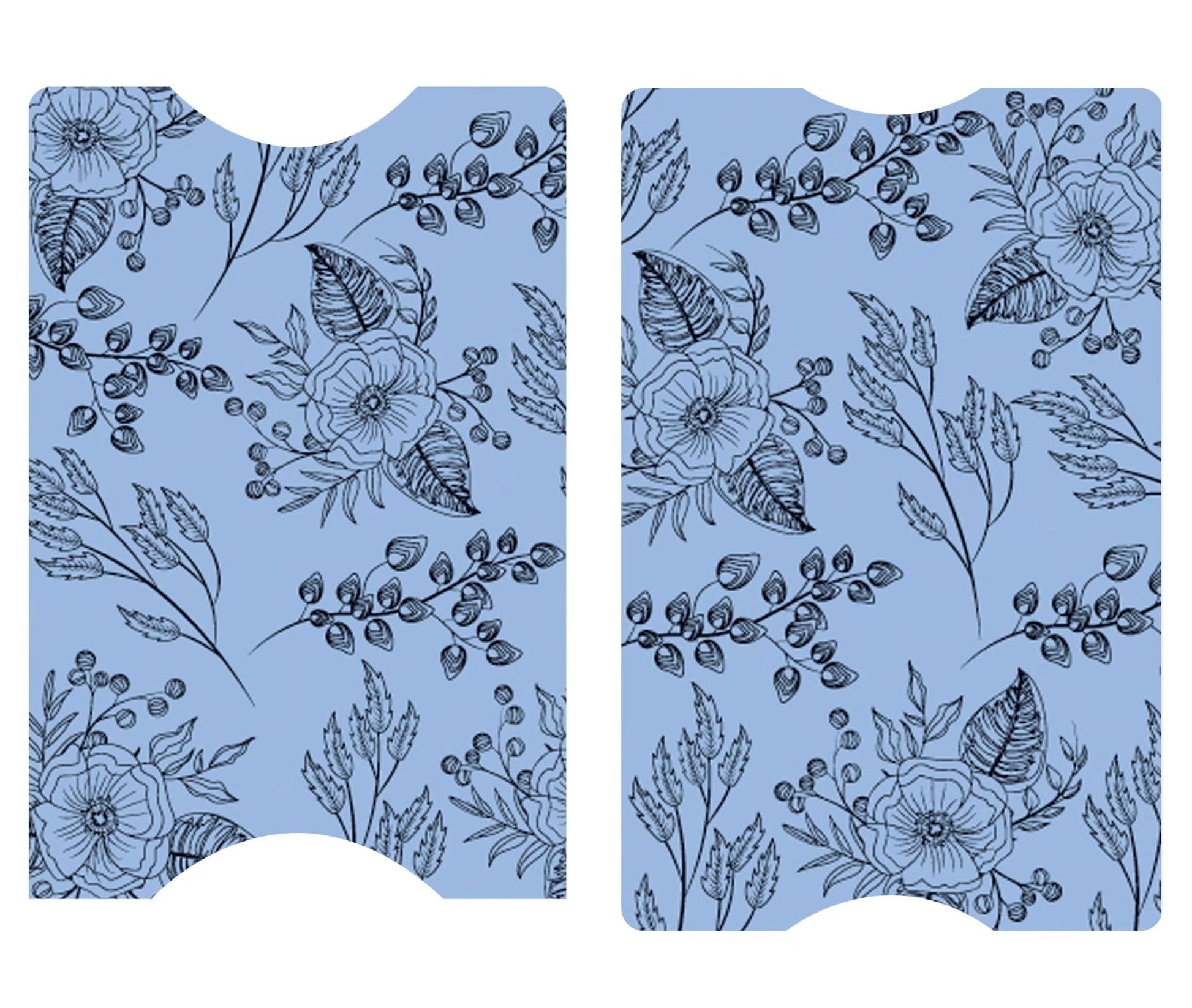 The Floral Backgrounds Cover Cards - The Cover Card